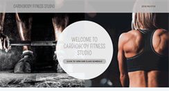 Desktop Screenshot of cardiobodyfitness.com